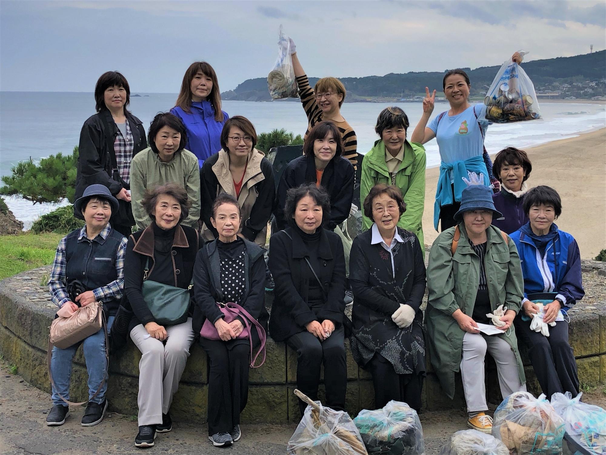 活動終了後の集合写真