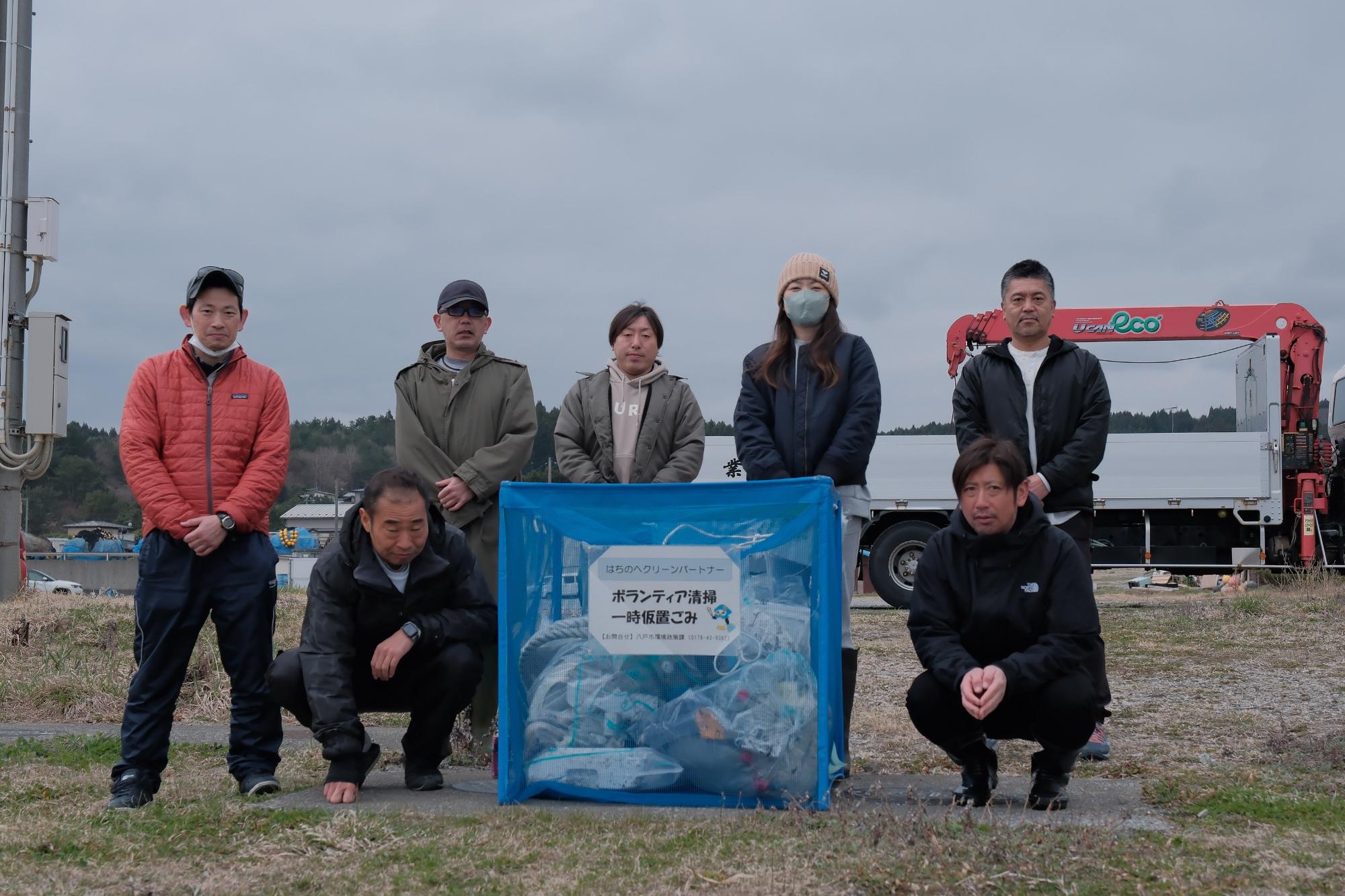 活動終了後の集合写真