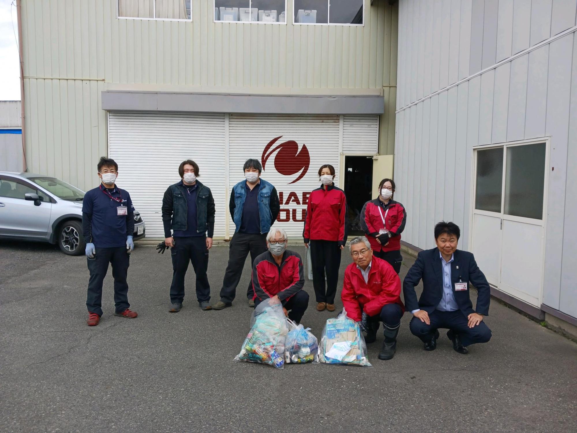 活動終了後の集合写真