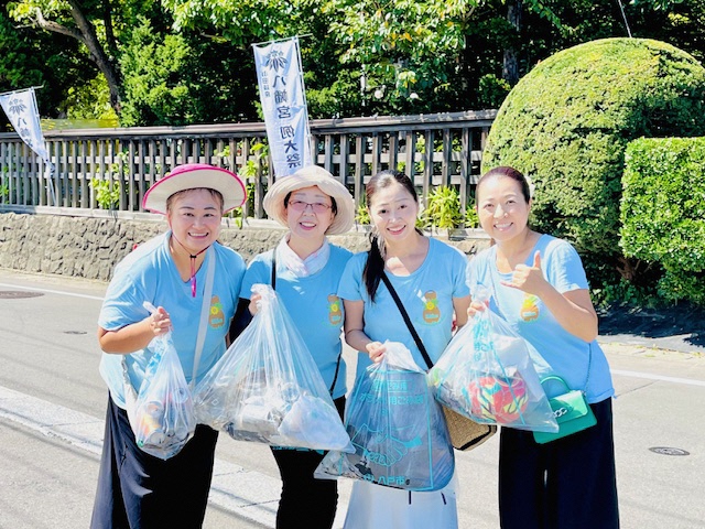 活動終了後の集合写真