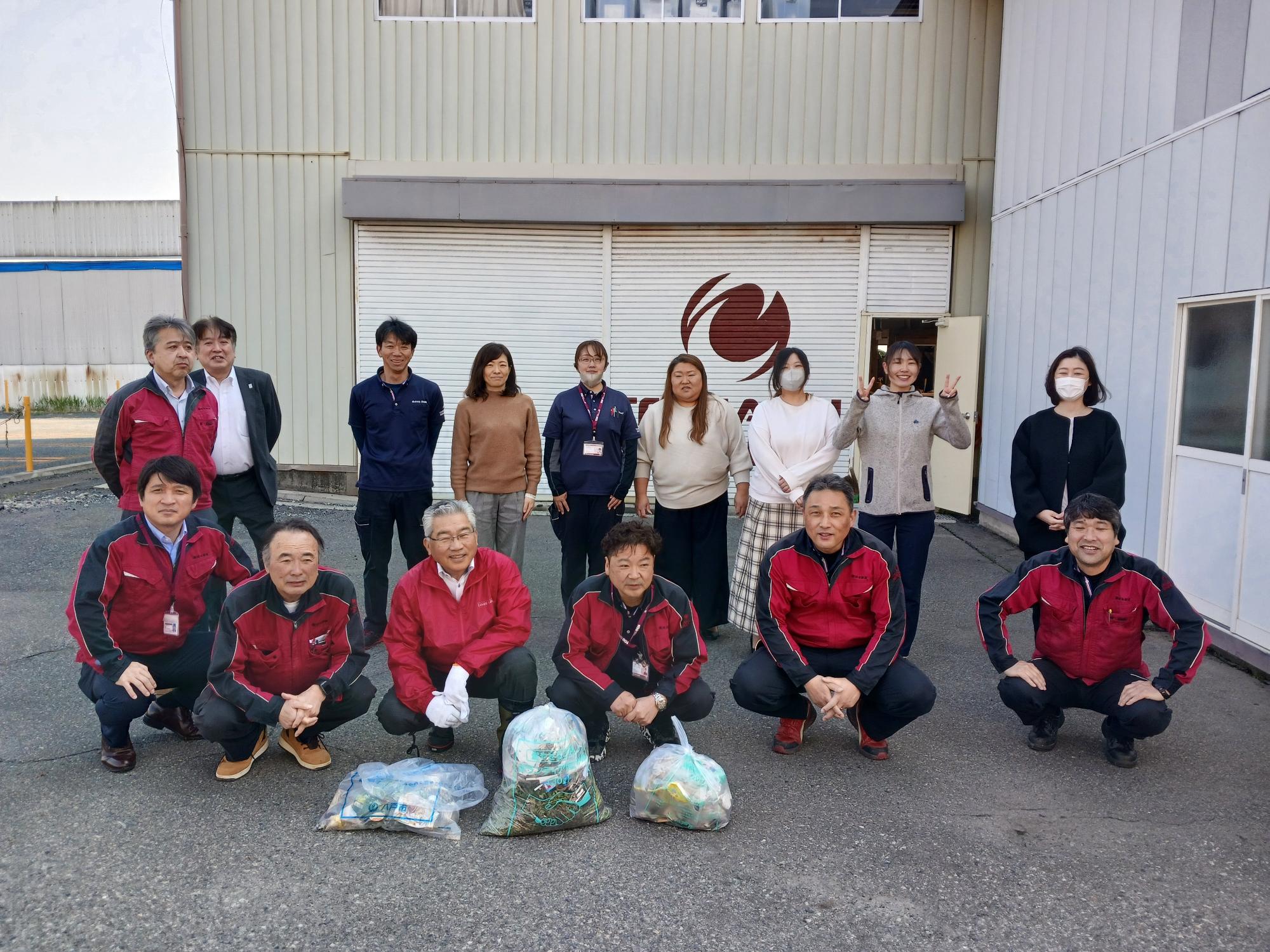 活動終了後の集合写真