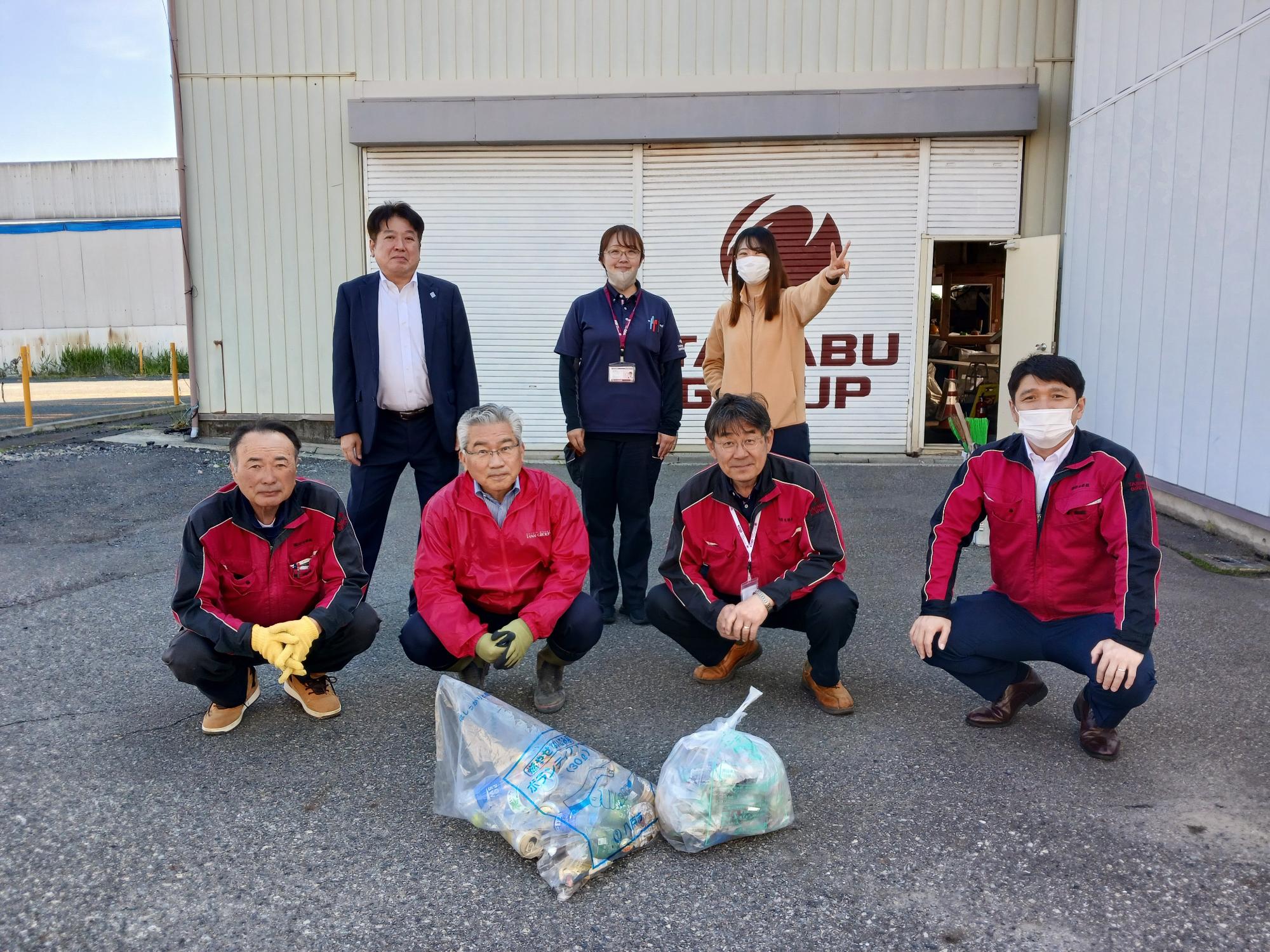 活動終了後の集合写真