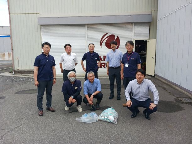 活動終了後の集合写真