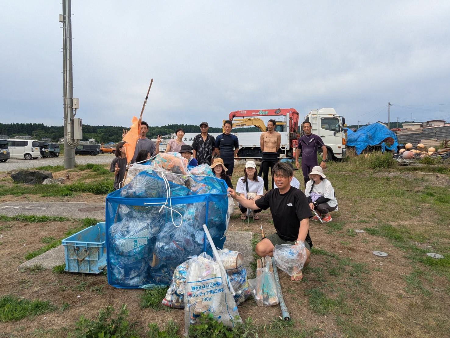 活動終了後の集合写真