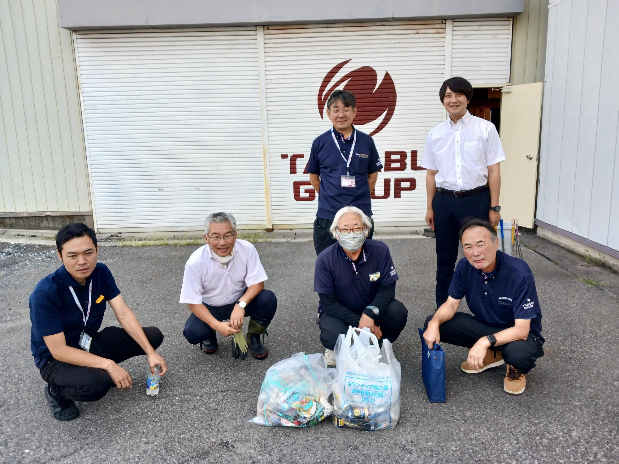 活動終了後の集合写真