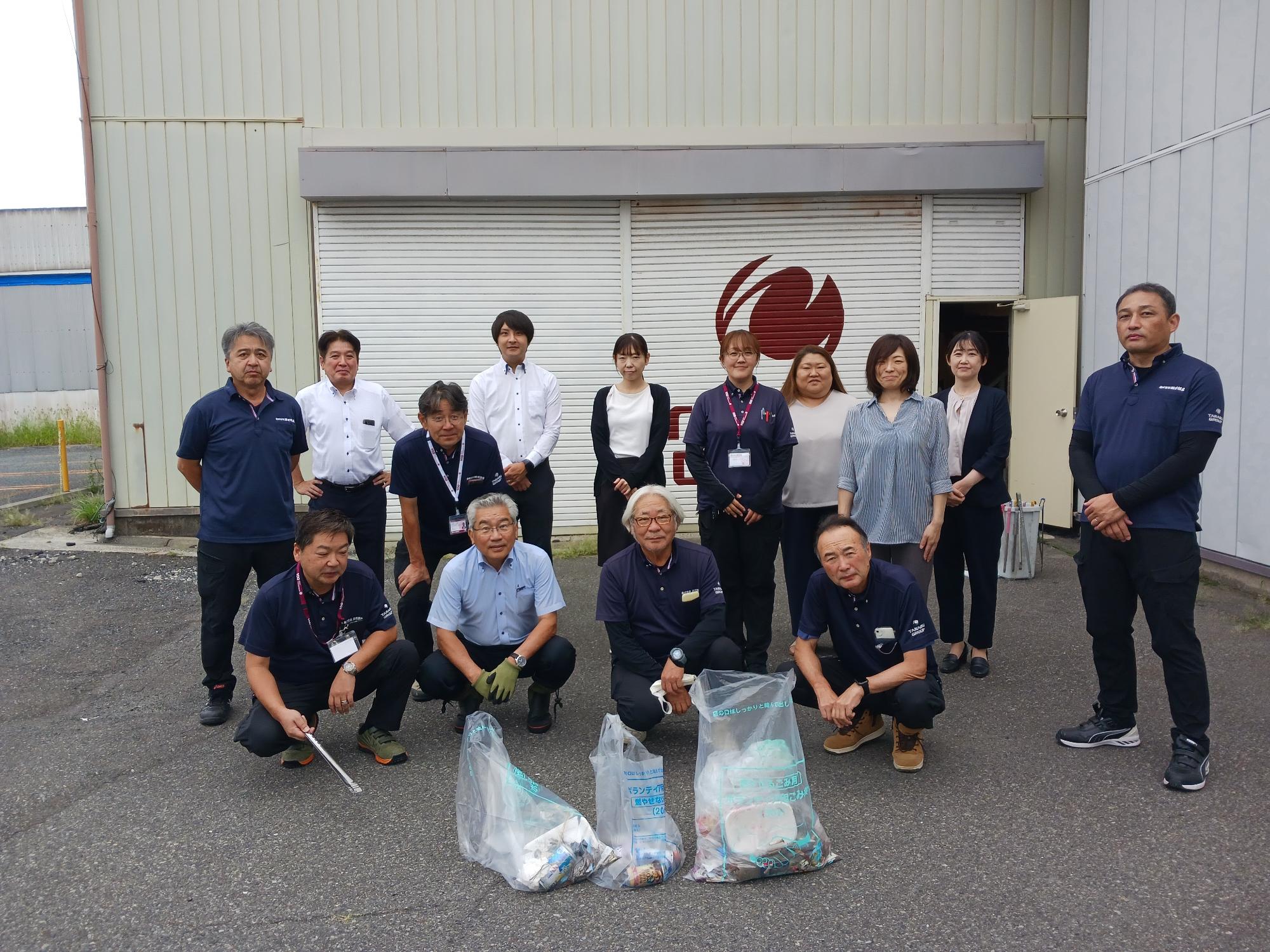 活動終了後の集合写真