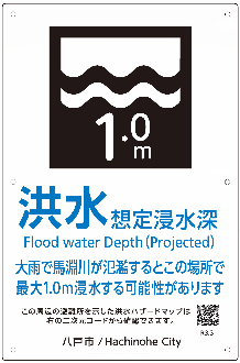 まるまち標識盤面案(八戸駅)