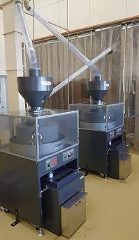 石臼製粉設備の写真