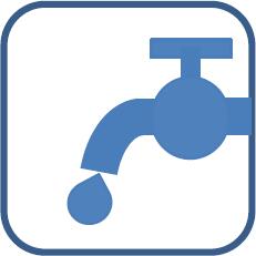 水飲み場のイラスト