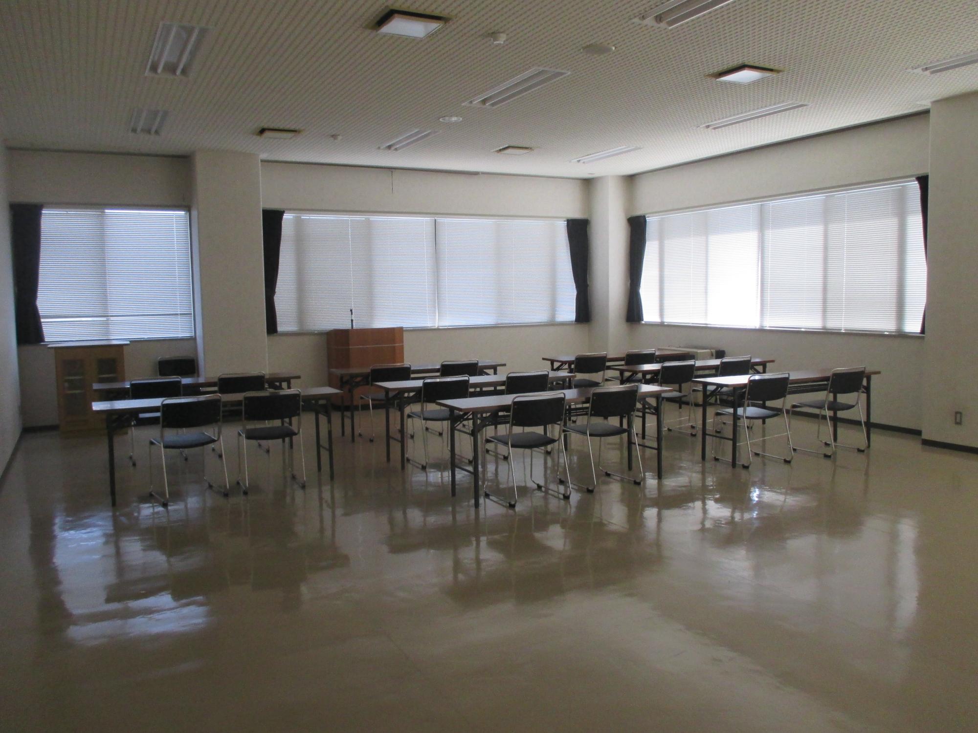 2階：研修室の画像。