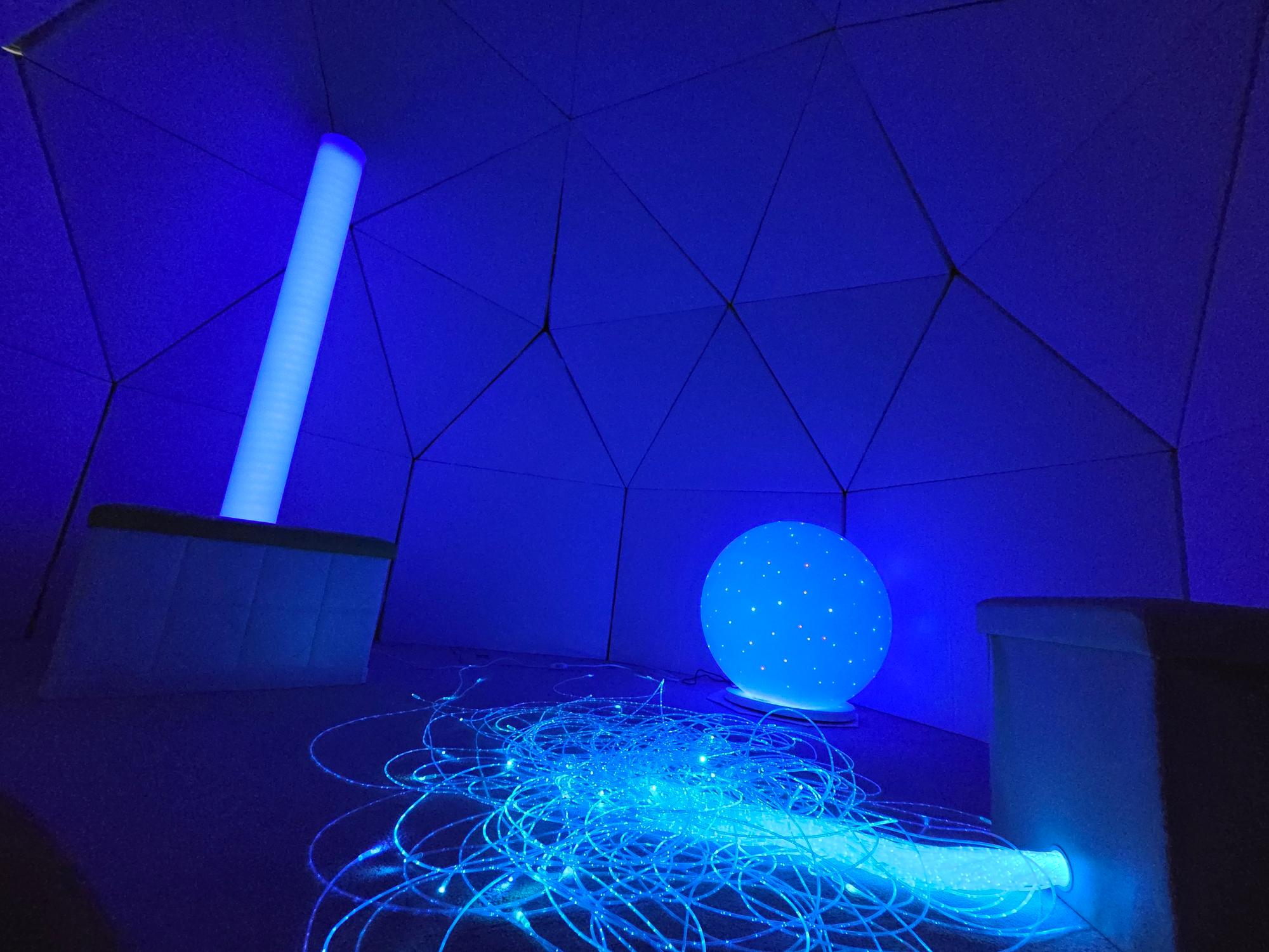 スヌーズレンドーム内の様子