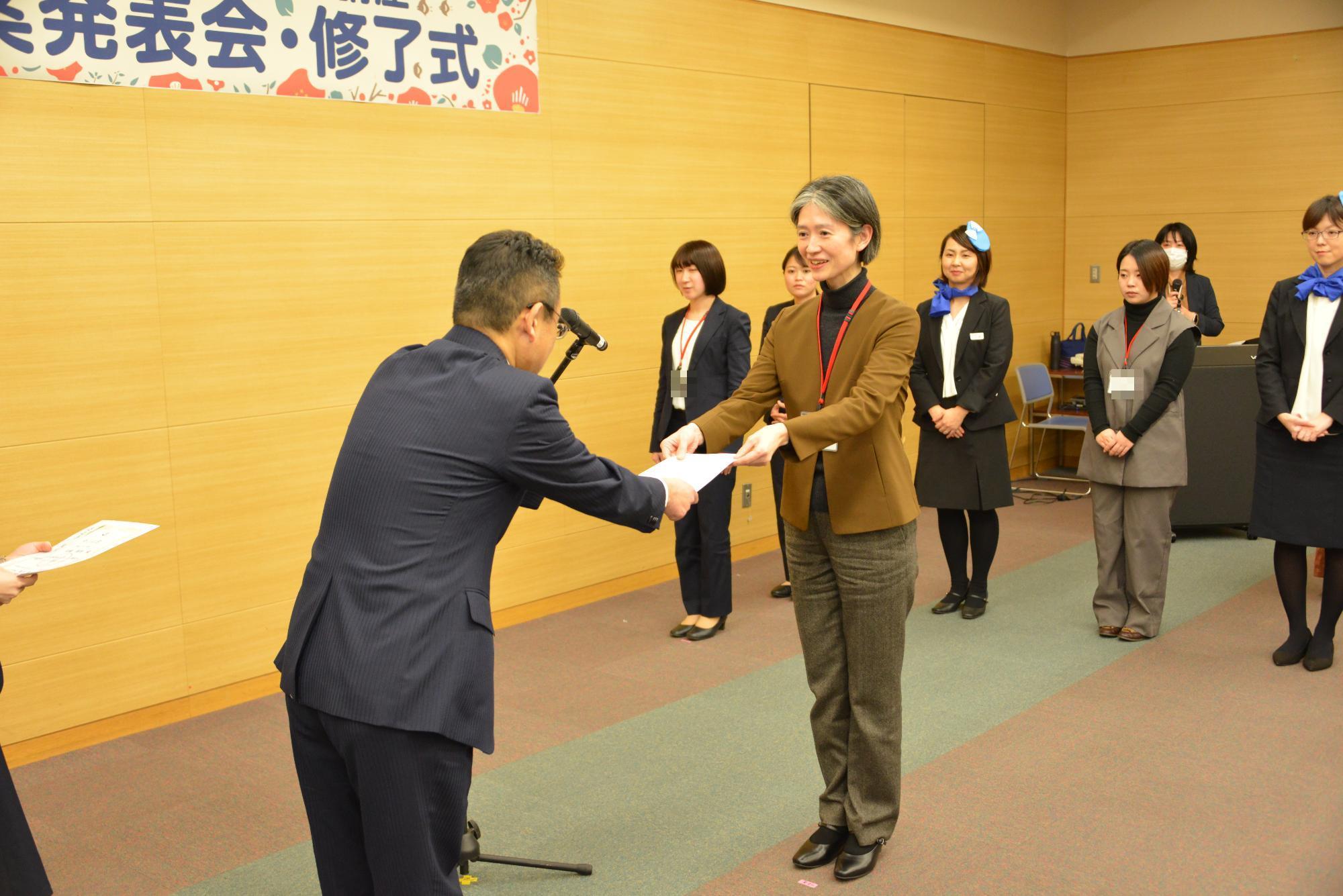 20240208修了式の様子1