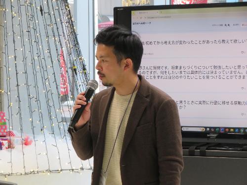 トークセッションの様子