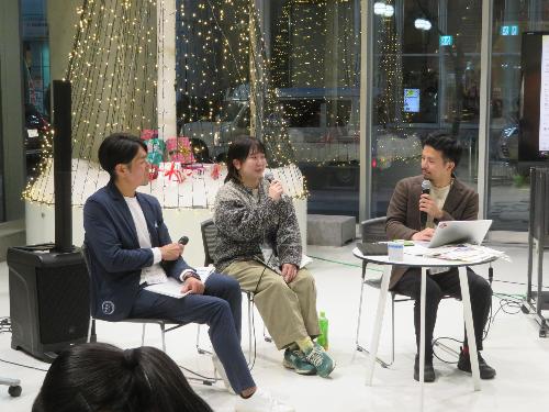 トークセッションの様子