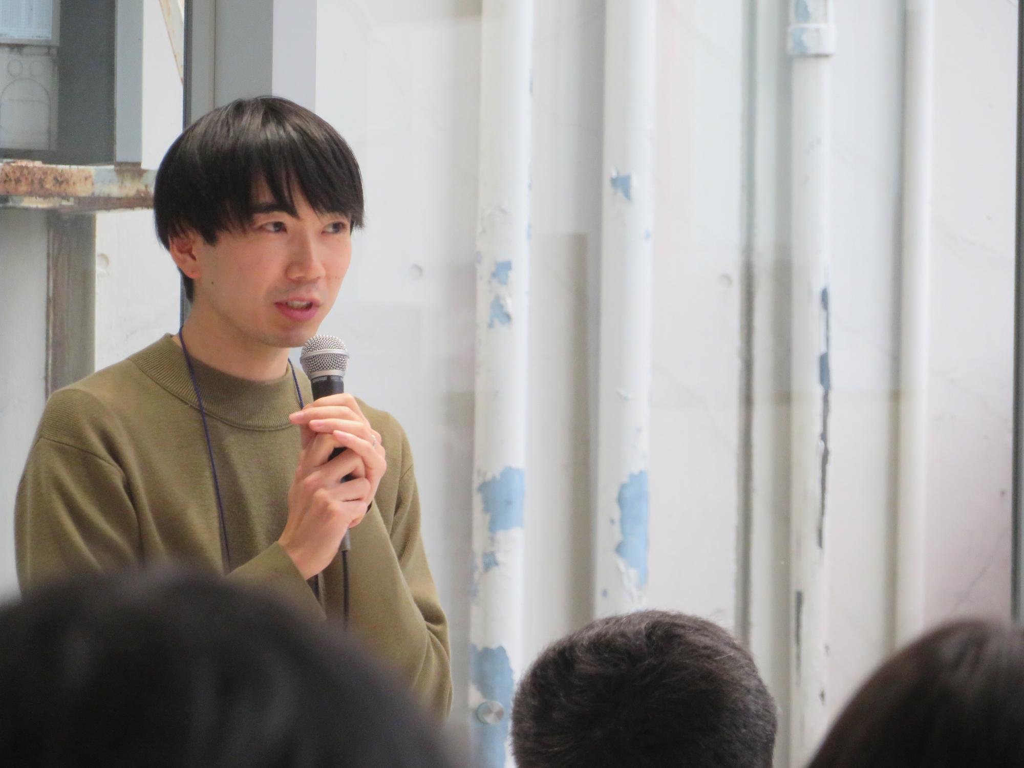 木村さんからのお話の様子