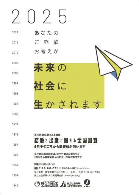 第17回出生動向基本調査のお知らせ