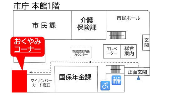 2026おくやみコーナーの場所