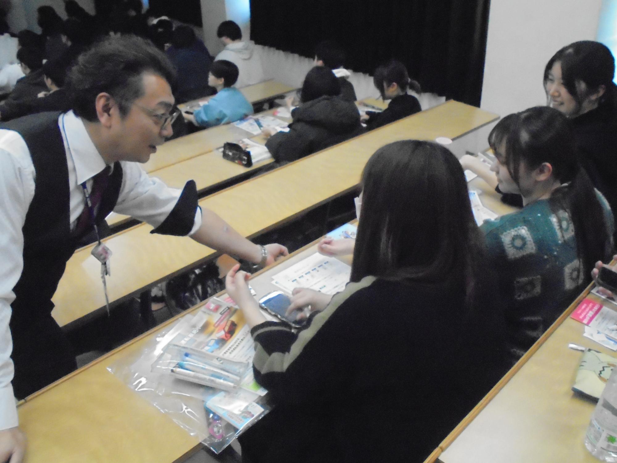 パッチテストの様子