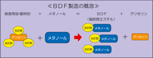 BDF製造の概念図