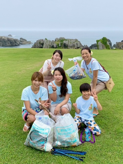 活動後の集合写真