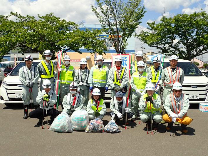 活動終了後の集合写真