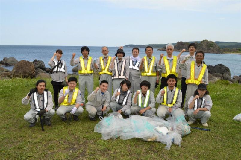 活動終了後の集合写真