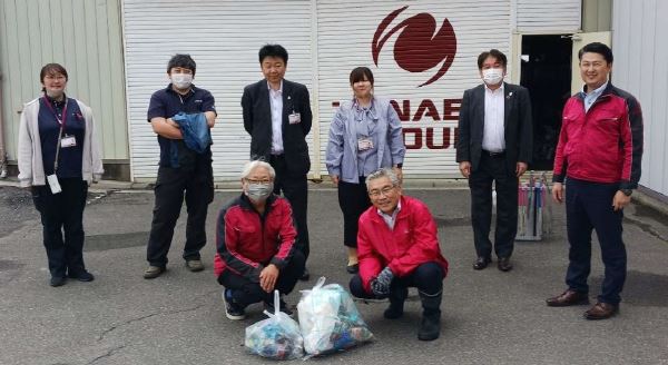 活動終了後の集合写真