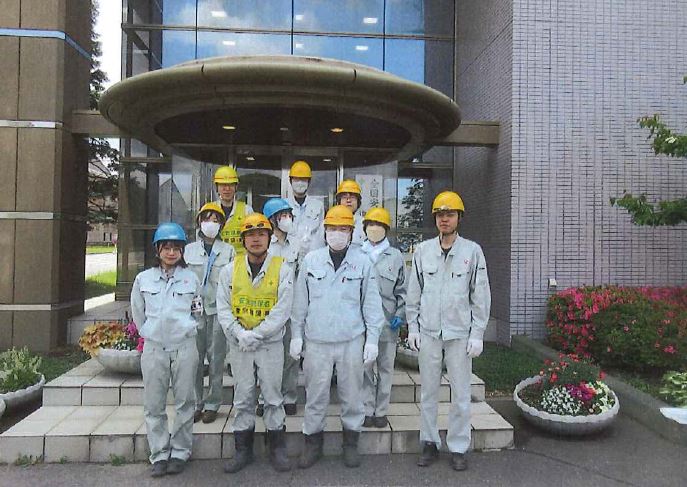 活動終了後の集合写真