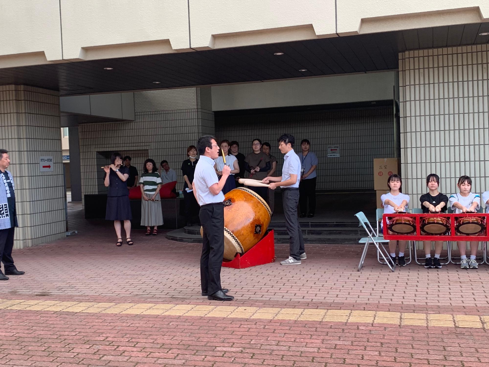 出発式その4