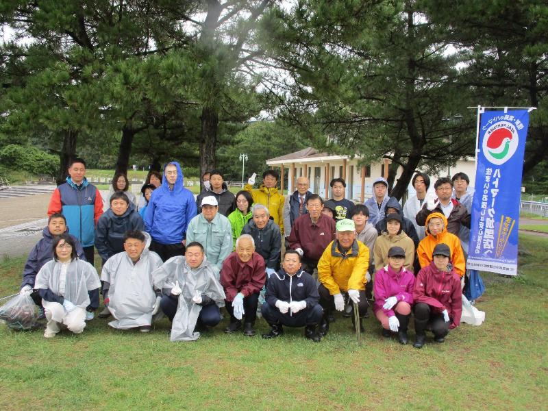 活動終了後の集合写真