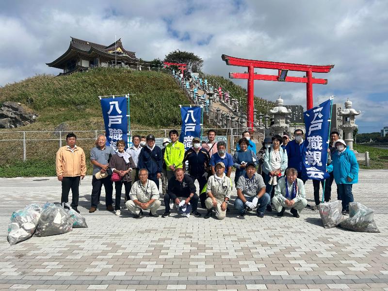 活動終了後の集合写真