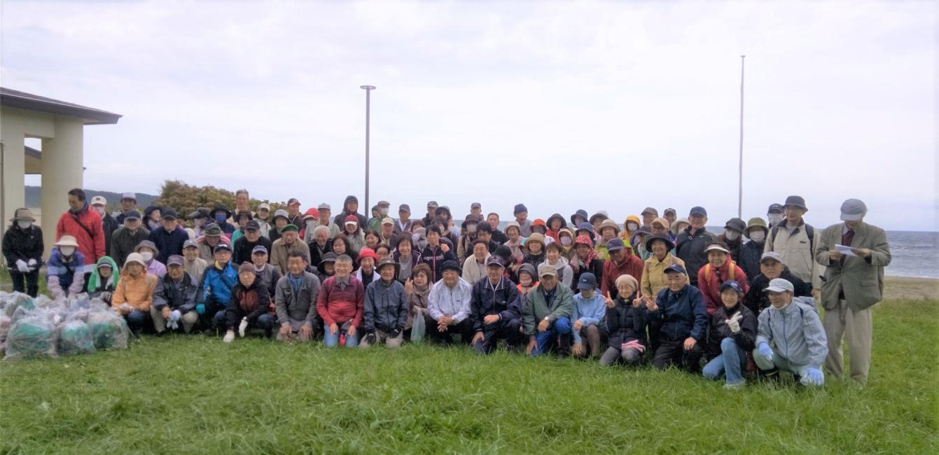 活動終了後の集合写真