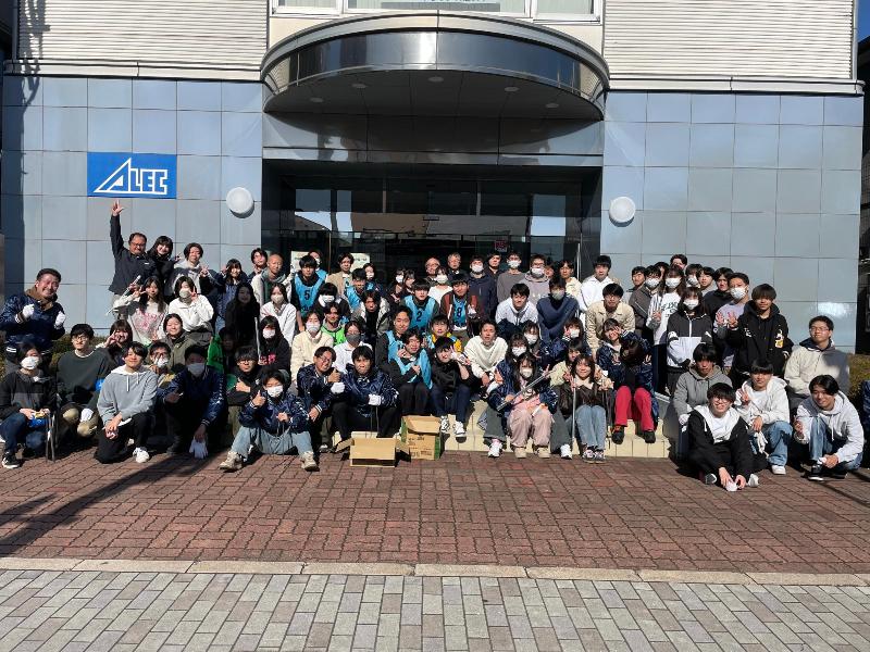 活動終了後の集合写真