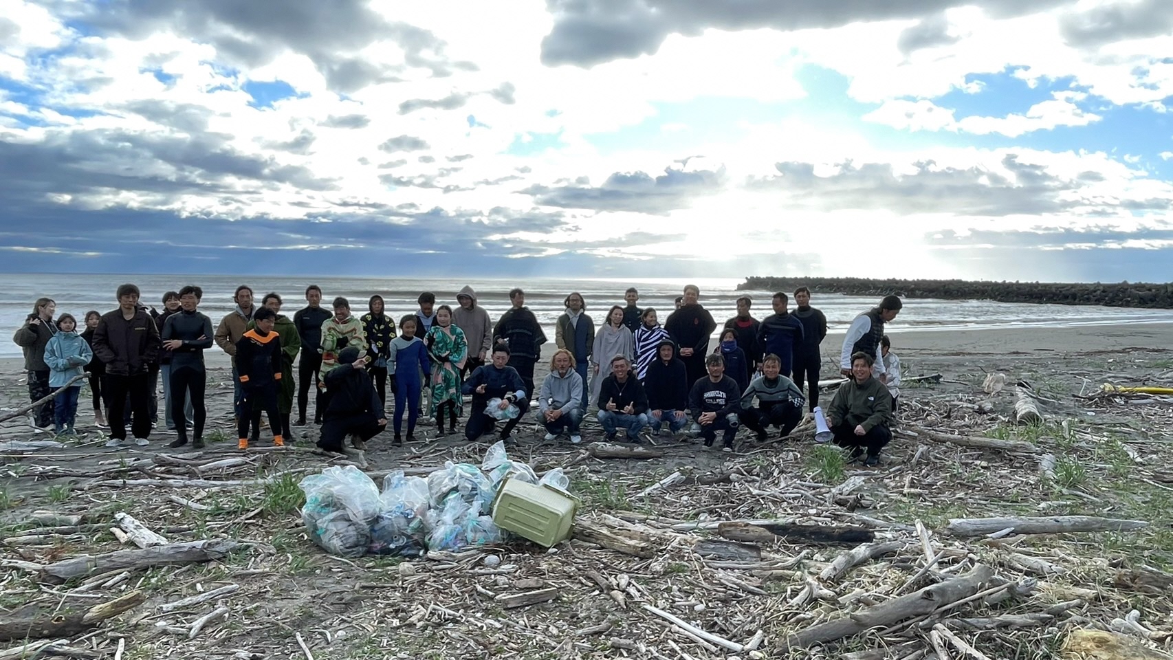 活動終了後の集合写真