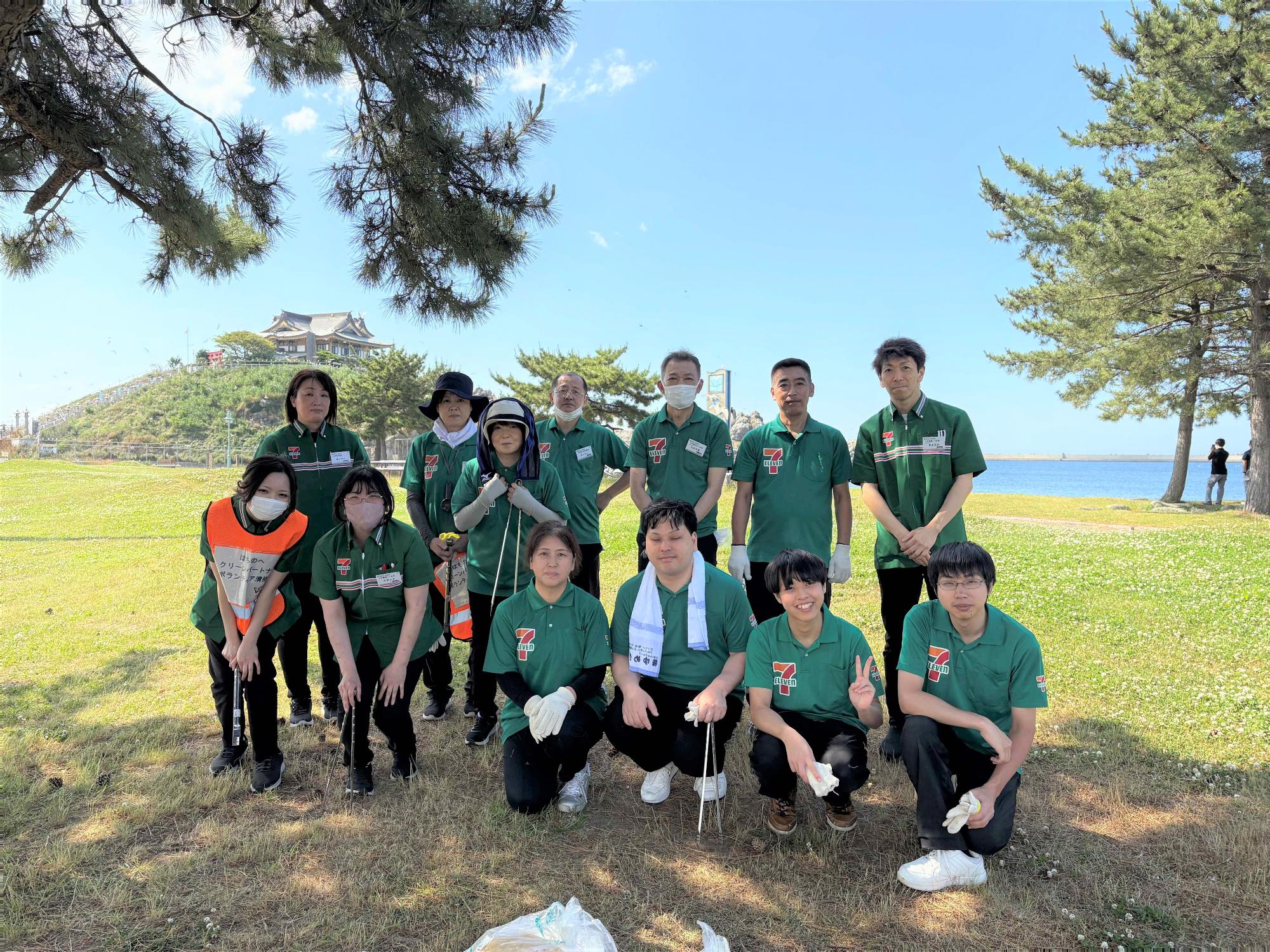 活動終了後の集合写真