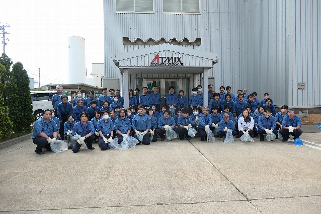 活動終了後の集合写真