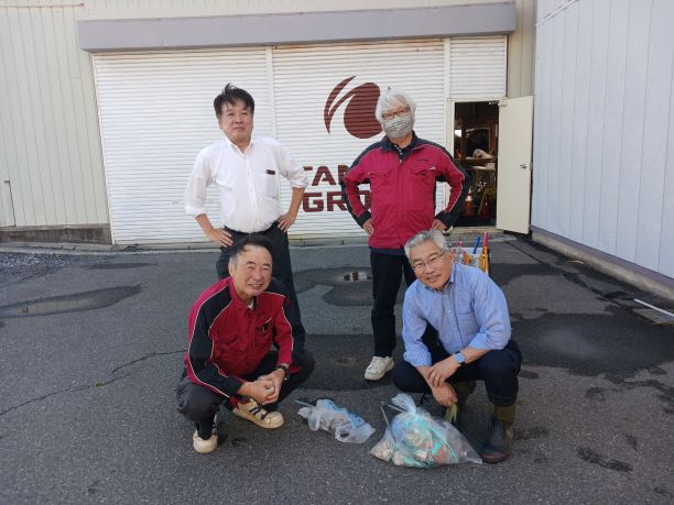 活動終了後の集合写真