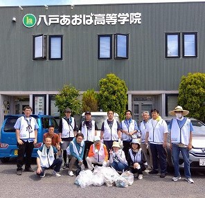 活動終了後の集合写真