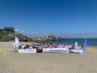 活動前の集合写真