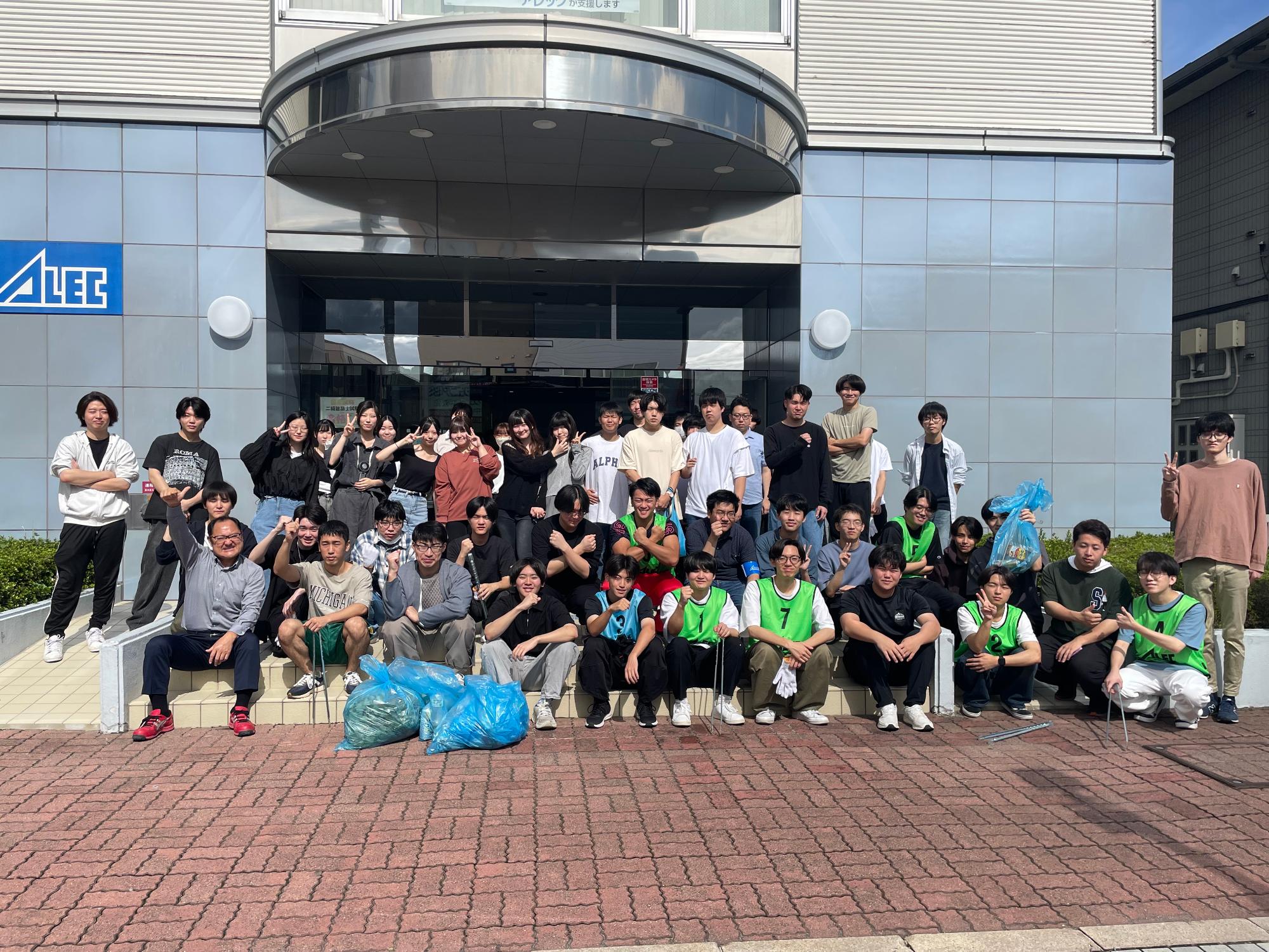 活動終了後の集合写真