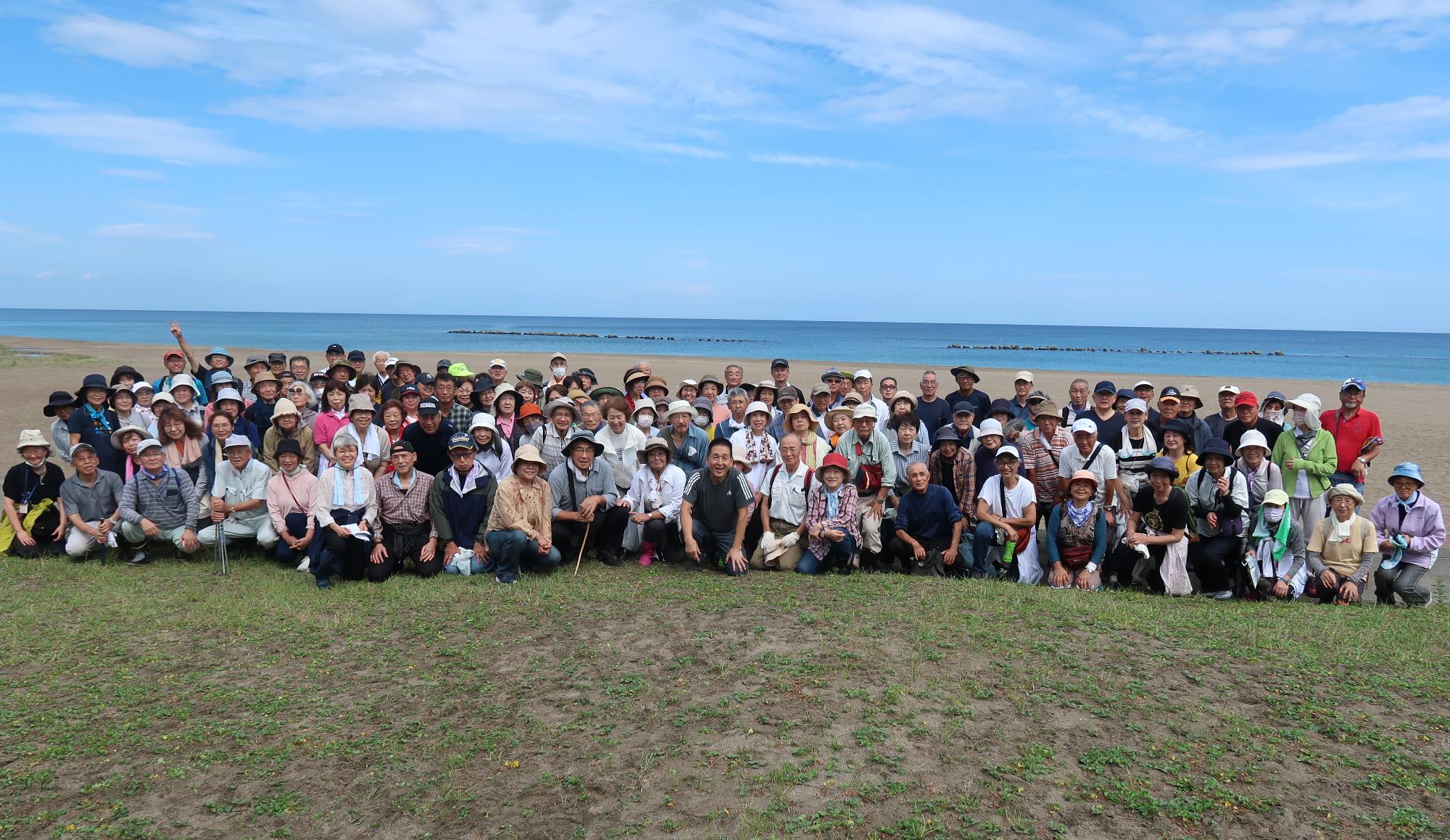 活動前の集合写真