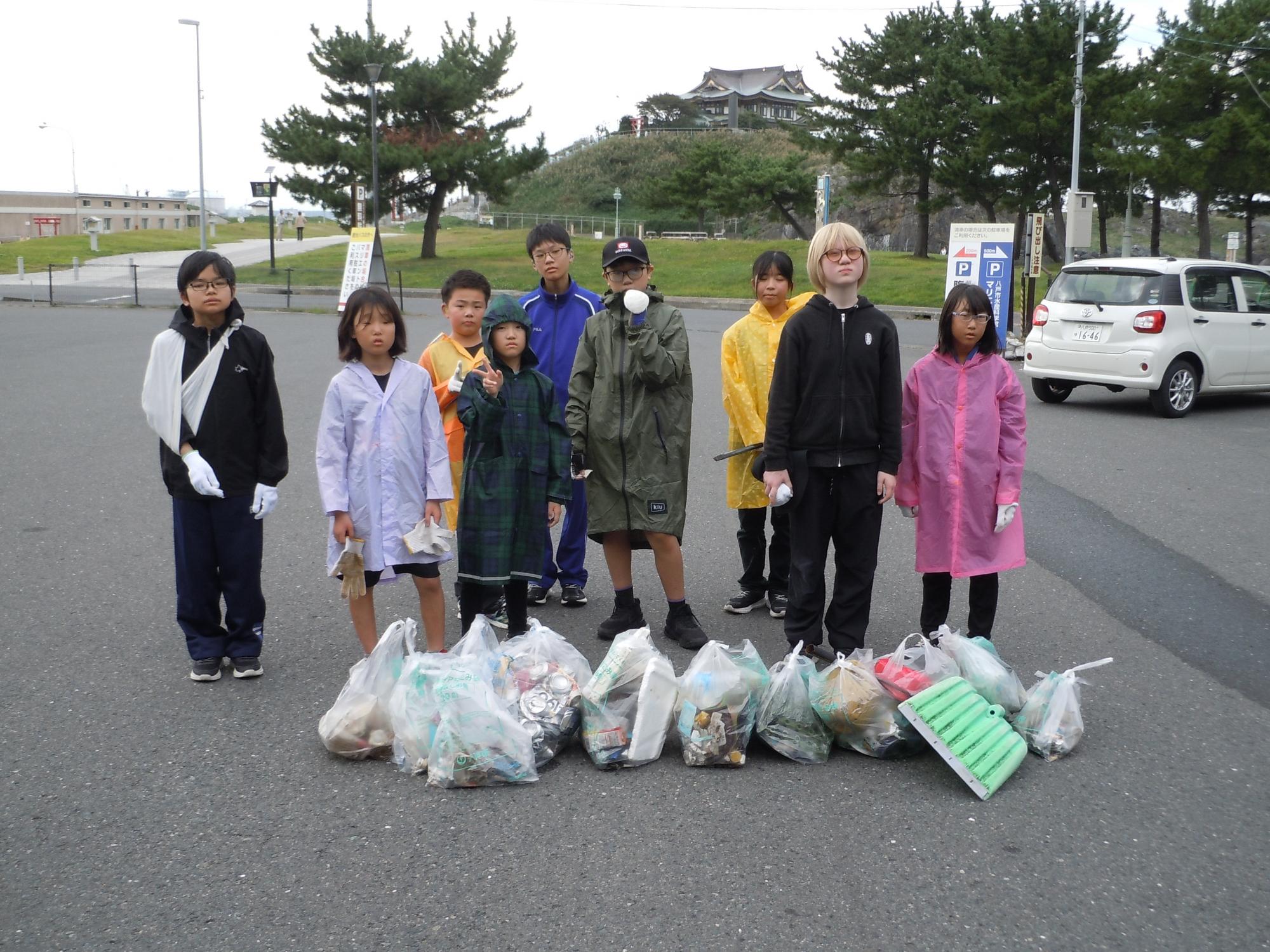 活動終了後の集合写真