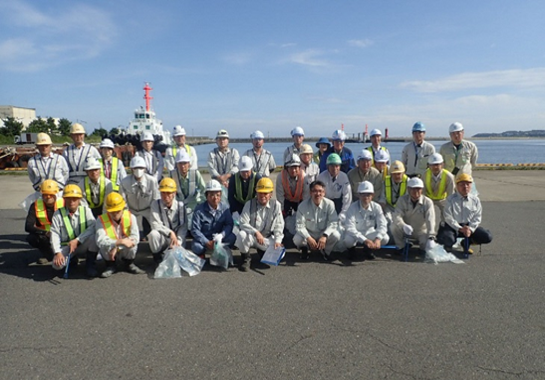 活動終了後の集合写真