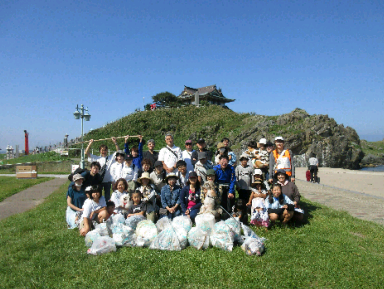 活動終了後の集合写真