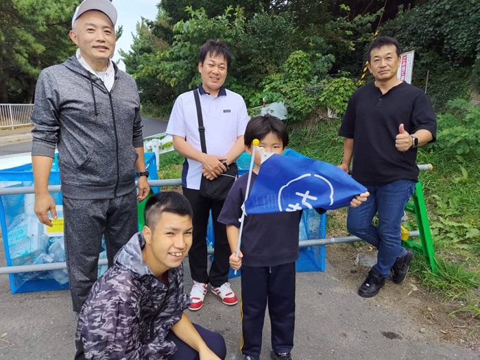 活動終了後の集合写真