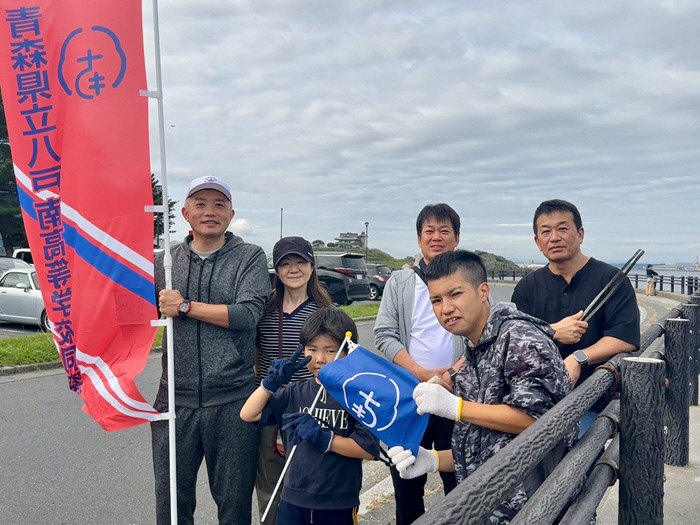 活動前の集合写真