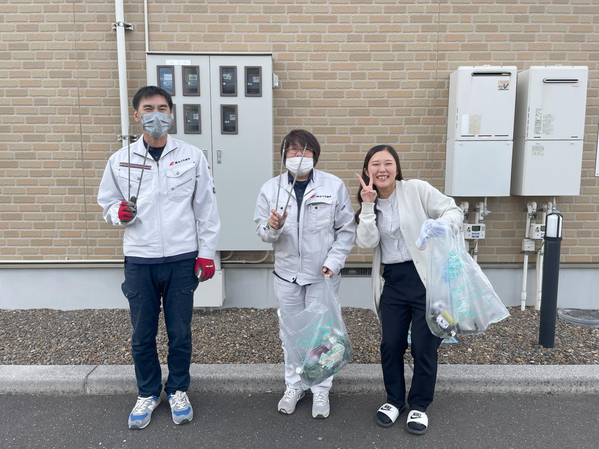 活動終了後の集合写真