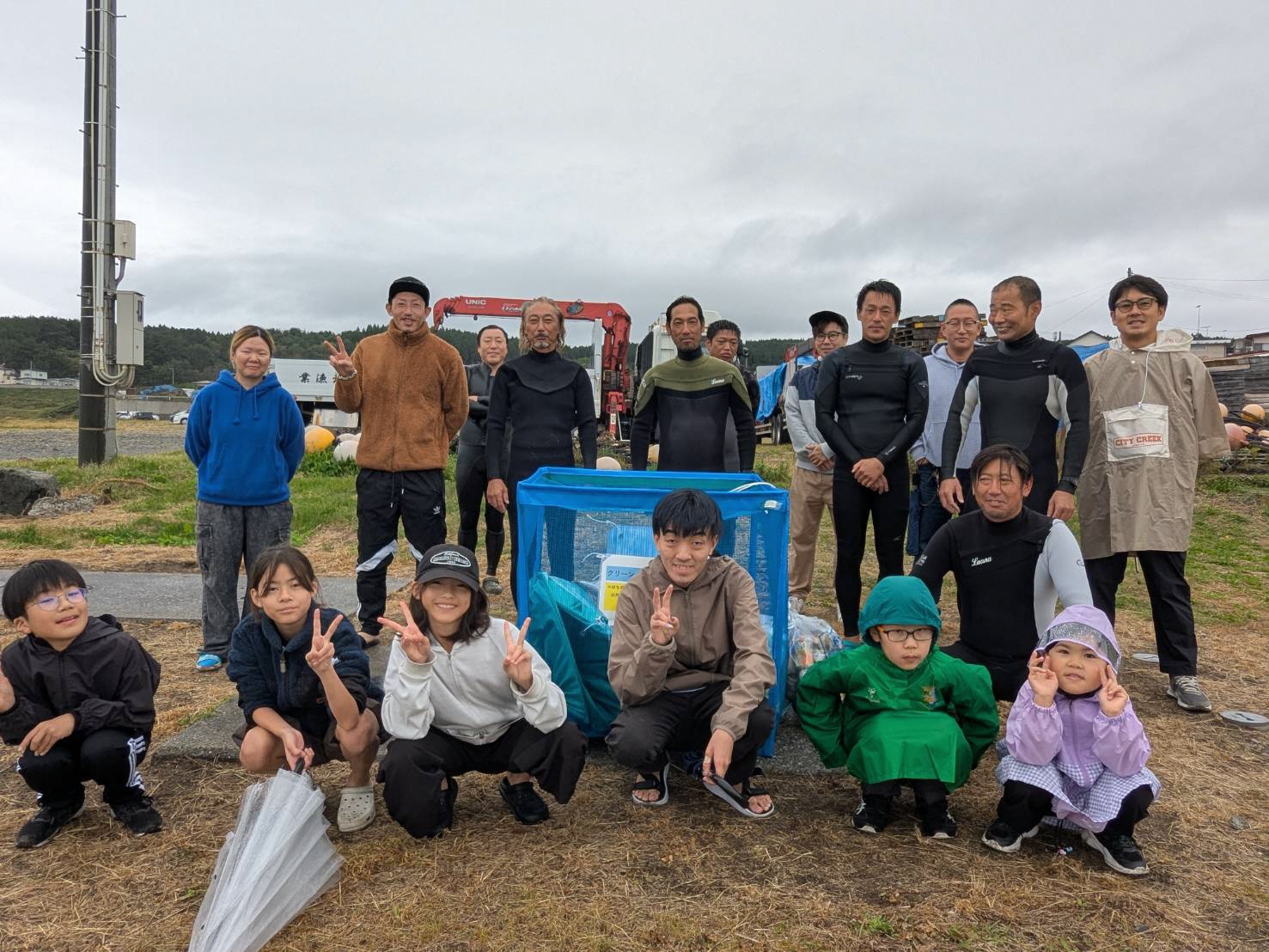 活動終了後の集合写真