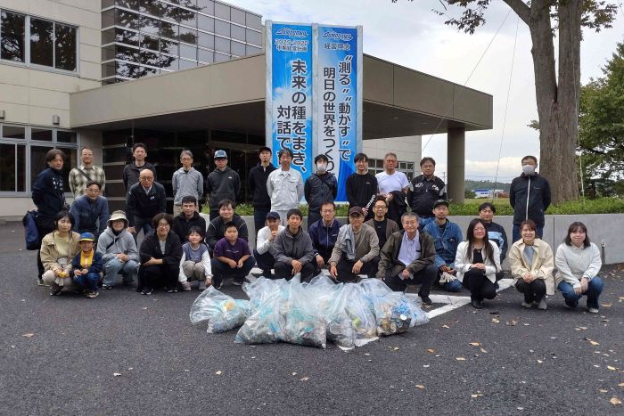 活動終了後の集合写真