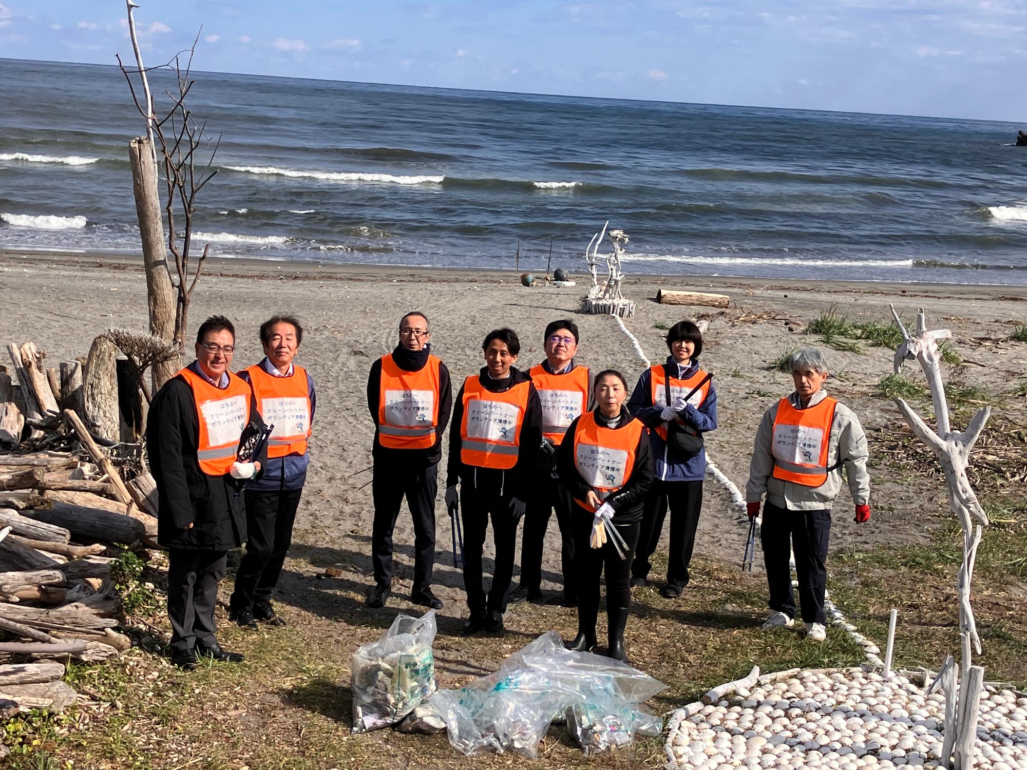 活動終了後の集合写真